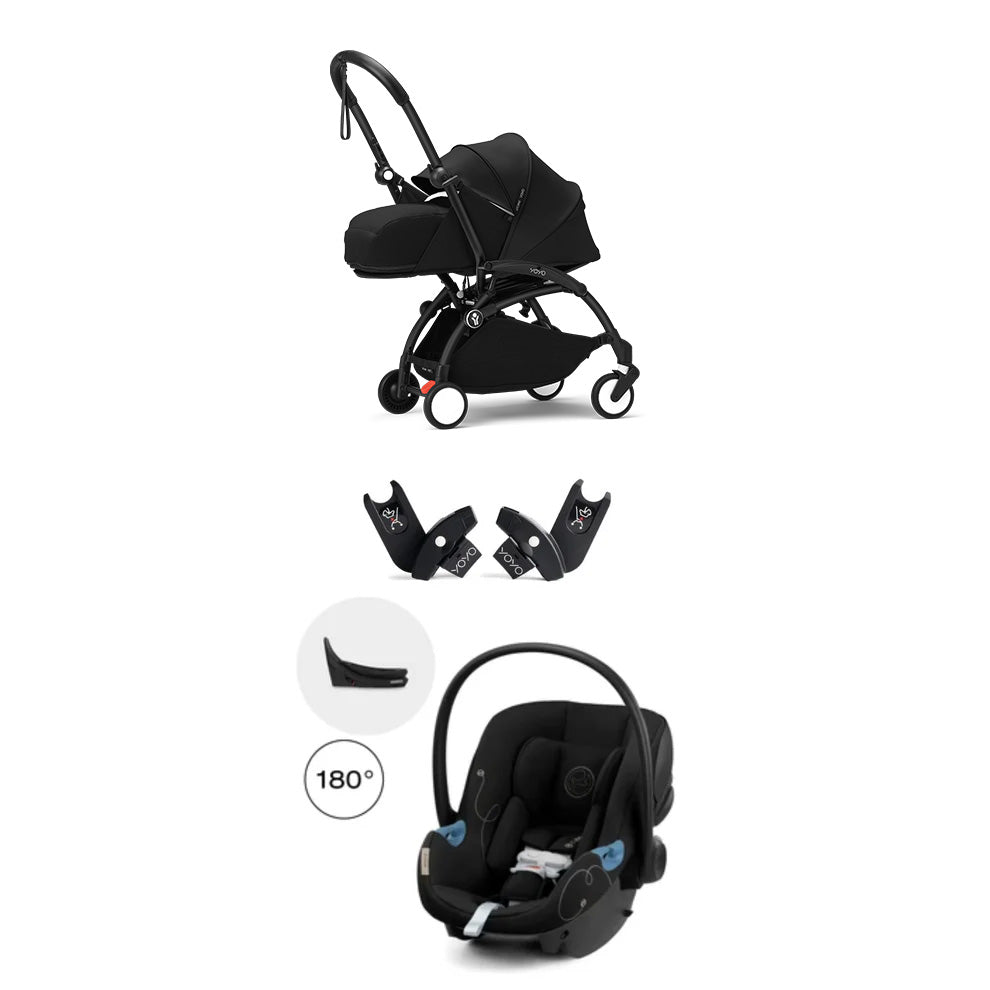 Pack YOYO³ Travel 0+ | Aton G Swivel 180º