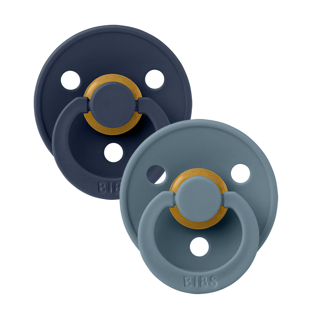 Chupete Bibs Colour x2 | Deep Space & Petrol