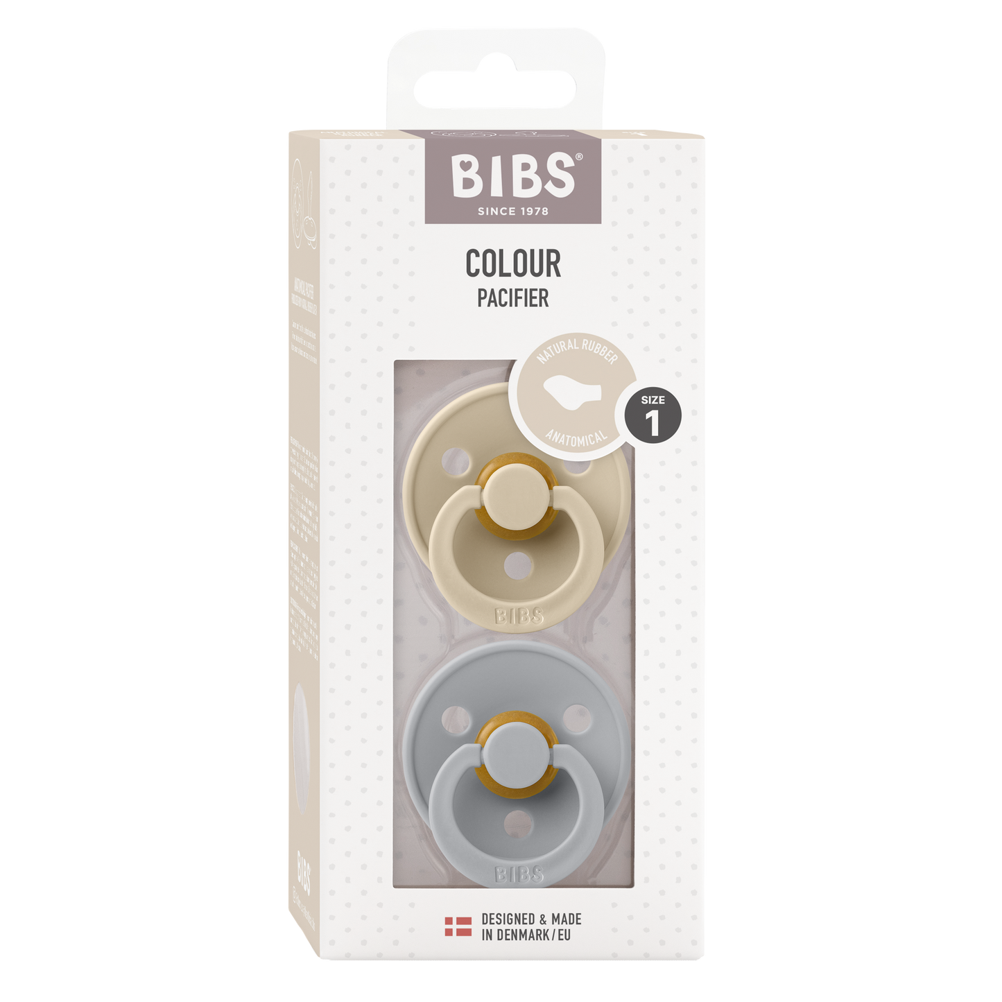 Chupete Bibs Colour x2 | Vanilla & Cloud