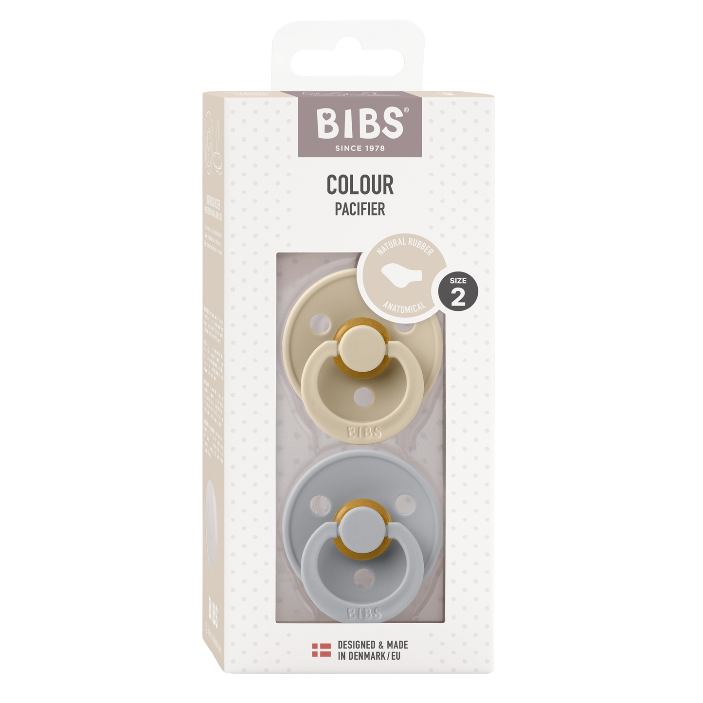 Chupete Bibs Colour x2 | Vanilla & Cloud