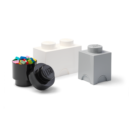 (DC) Pack 3 Contenedores Lego Brick