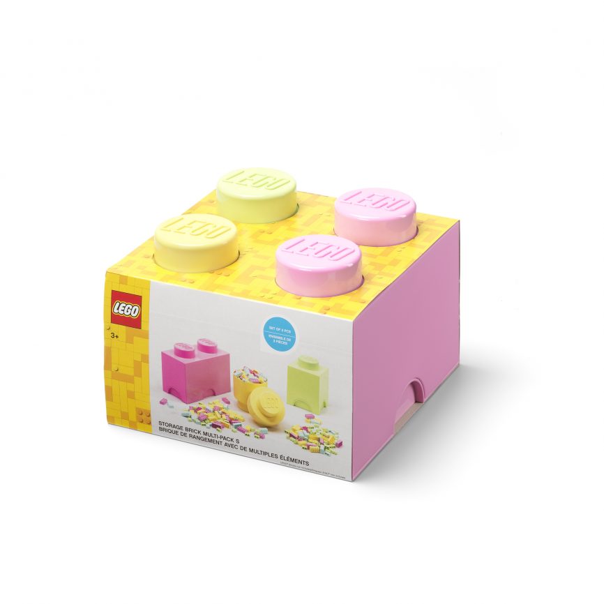 Pack 3 Contenedores Lego Brick