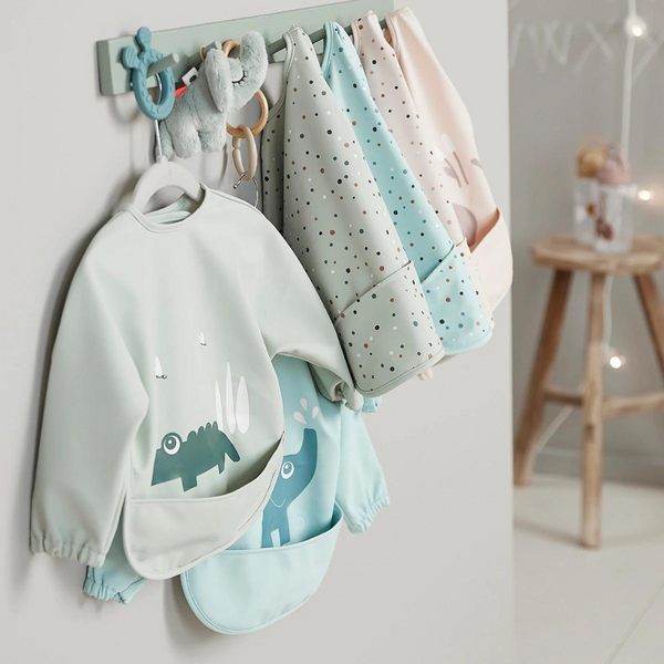 Babero Con Mangas y Bolsillo | 6 a 18 meses