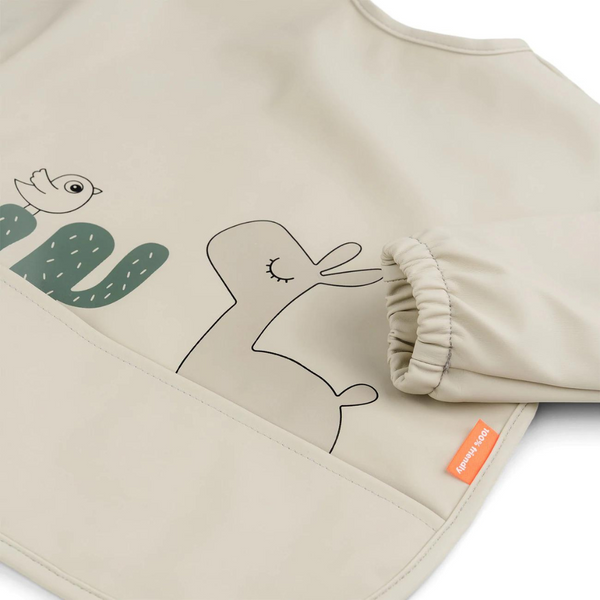 Babero Con Mangas y Bolsillo | 6 a 18 meses