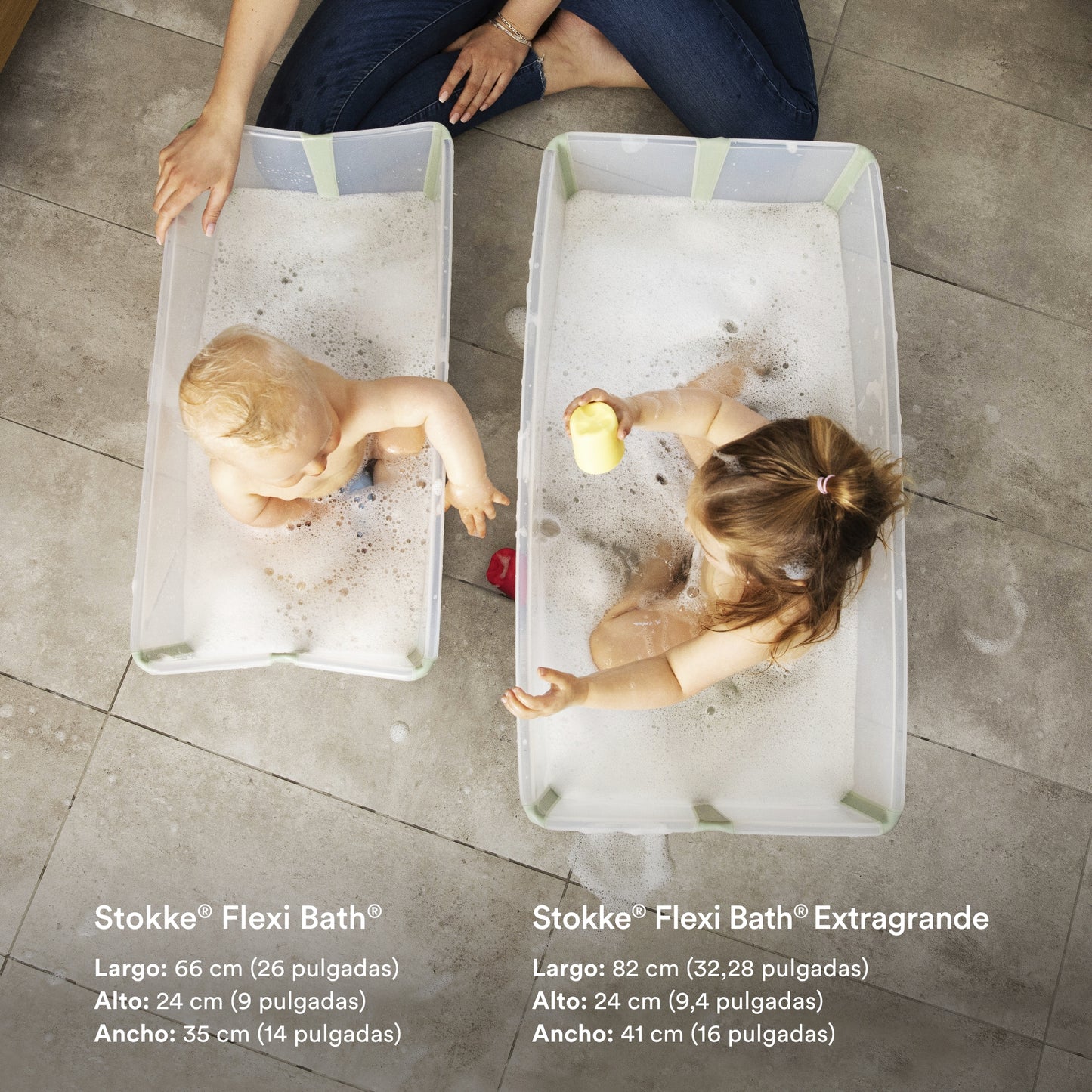 Pack Tina Flexi Bath + Soporte RN