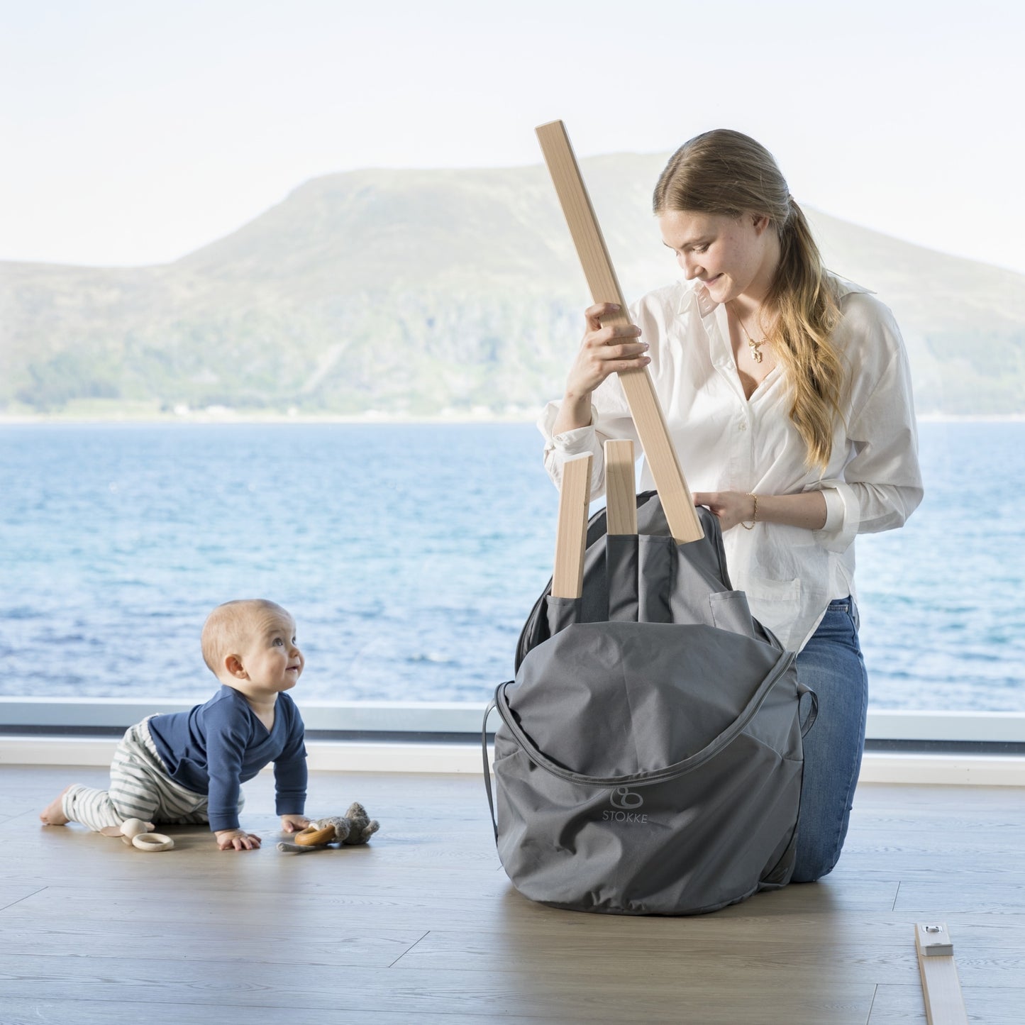 Pack Silla Stokke® Clikk™ + Bolsa de viaje
