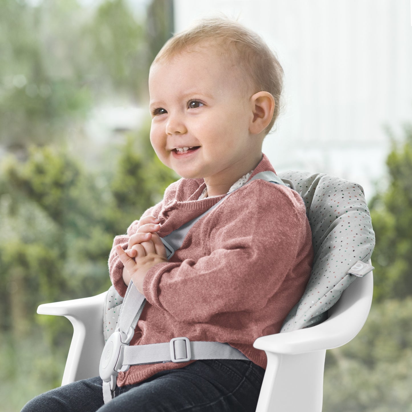 Pack Silla Stokke® Clikk™ + Cojín Nordic Grey OCS
