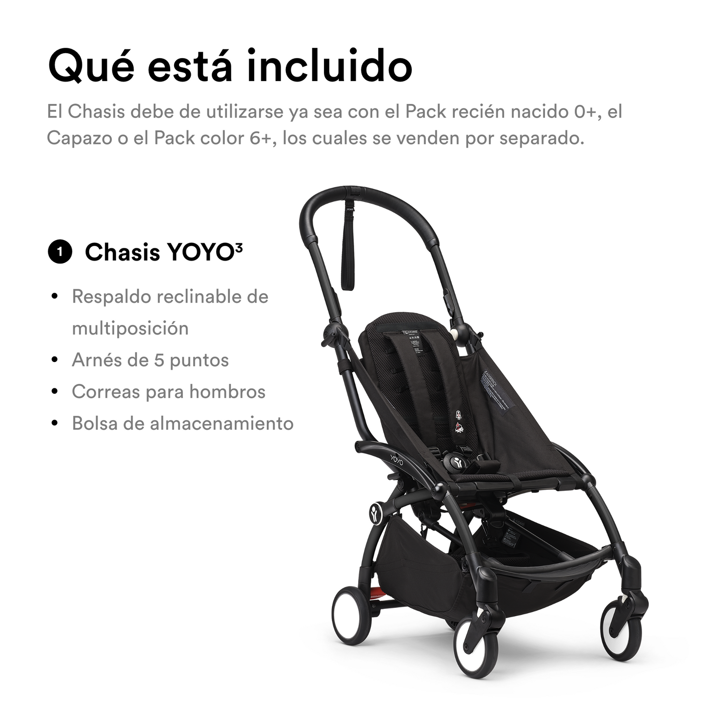 Coche compacto YOYO³ 6+ V2