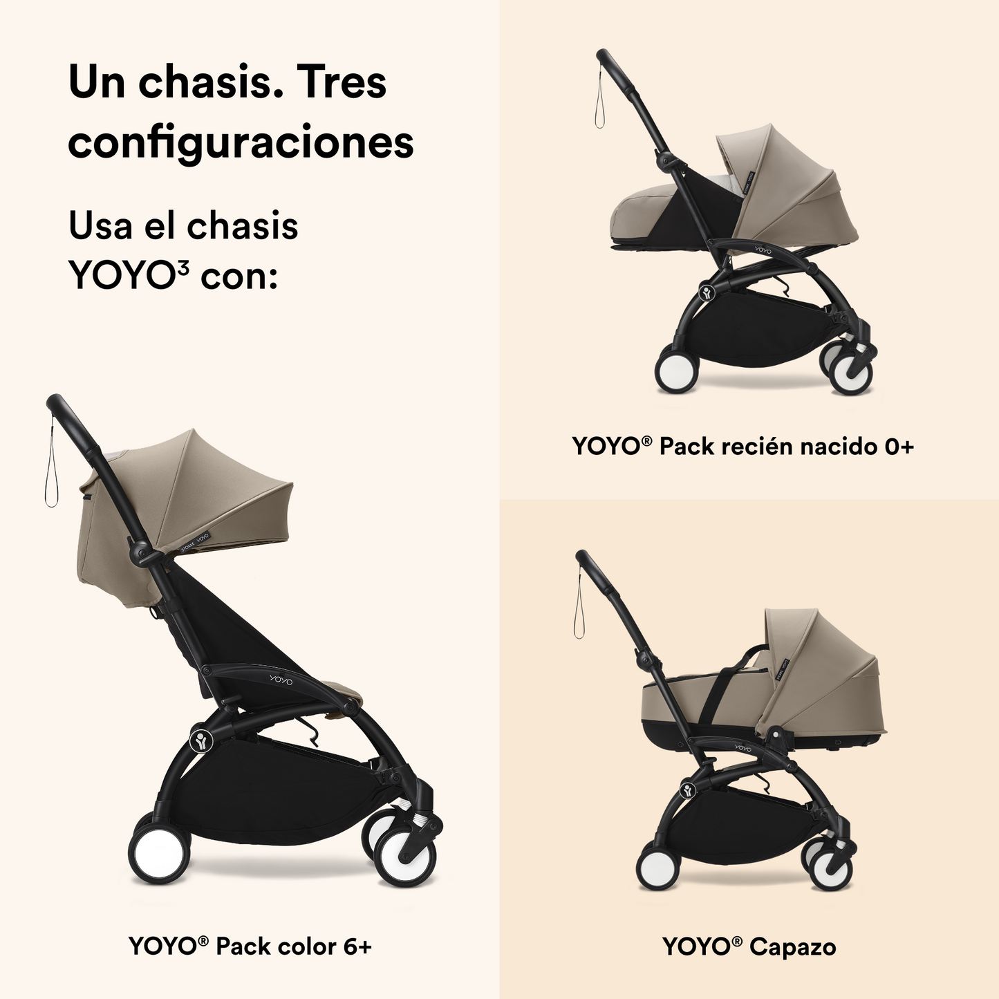 Coche compacto Stokke® YOYO³ 6+