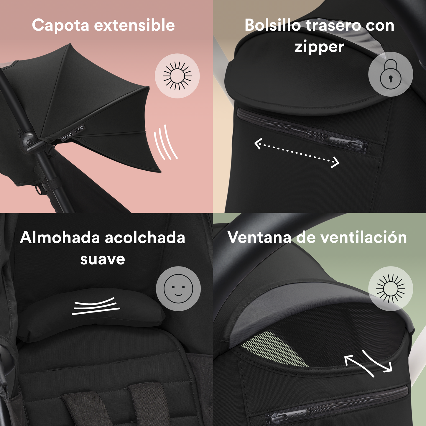 Pack YOYO³ Travel 6+ | Aton G Swivel 180º