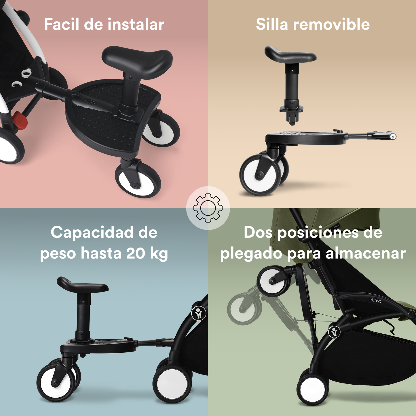 Patineta | Coche compacto Stokke® YOYO³