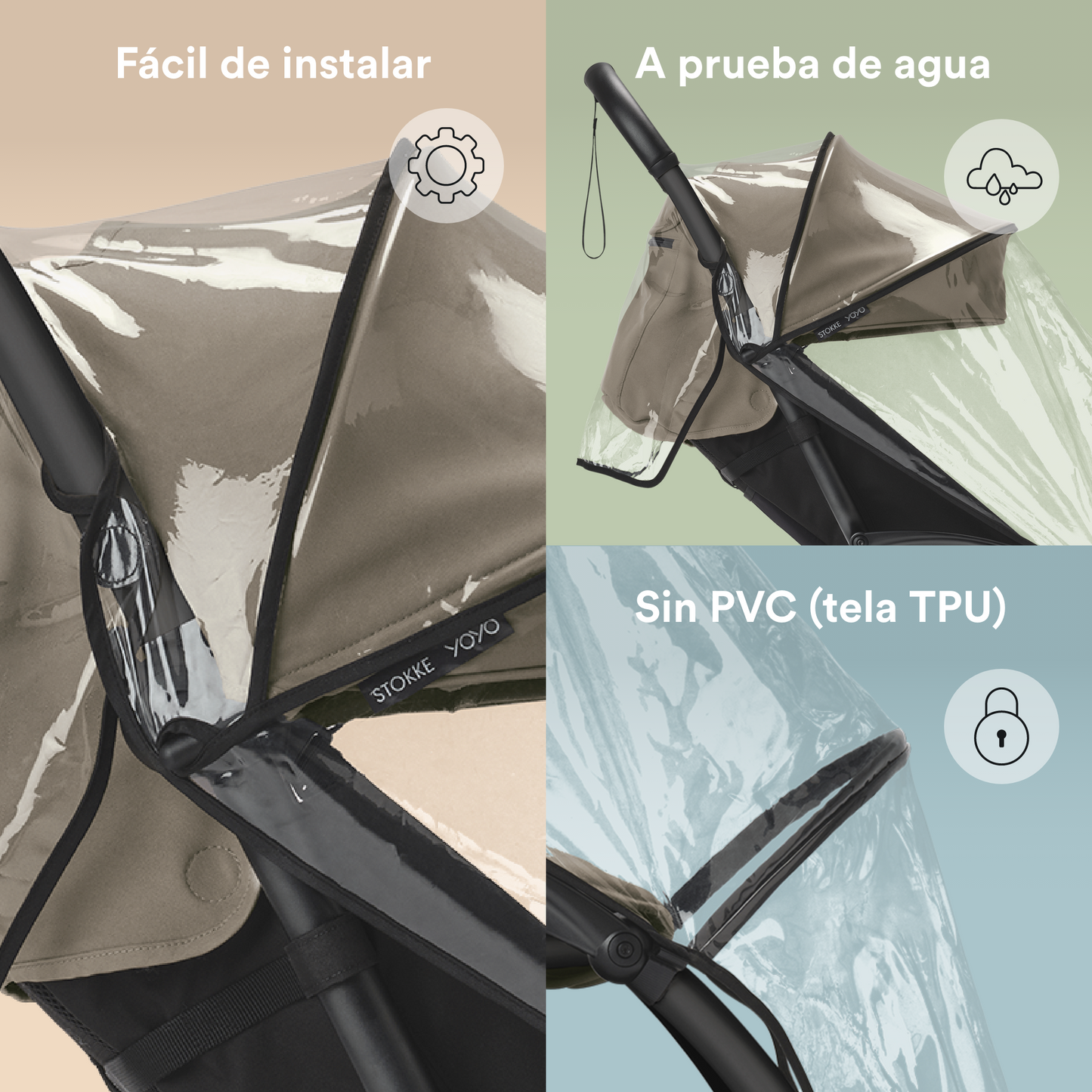 Protector Lluvia 6+ | Stokke® YOYO³