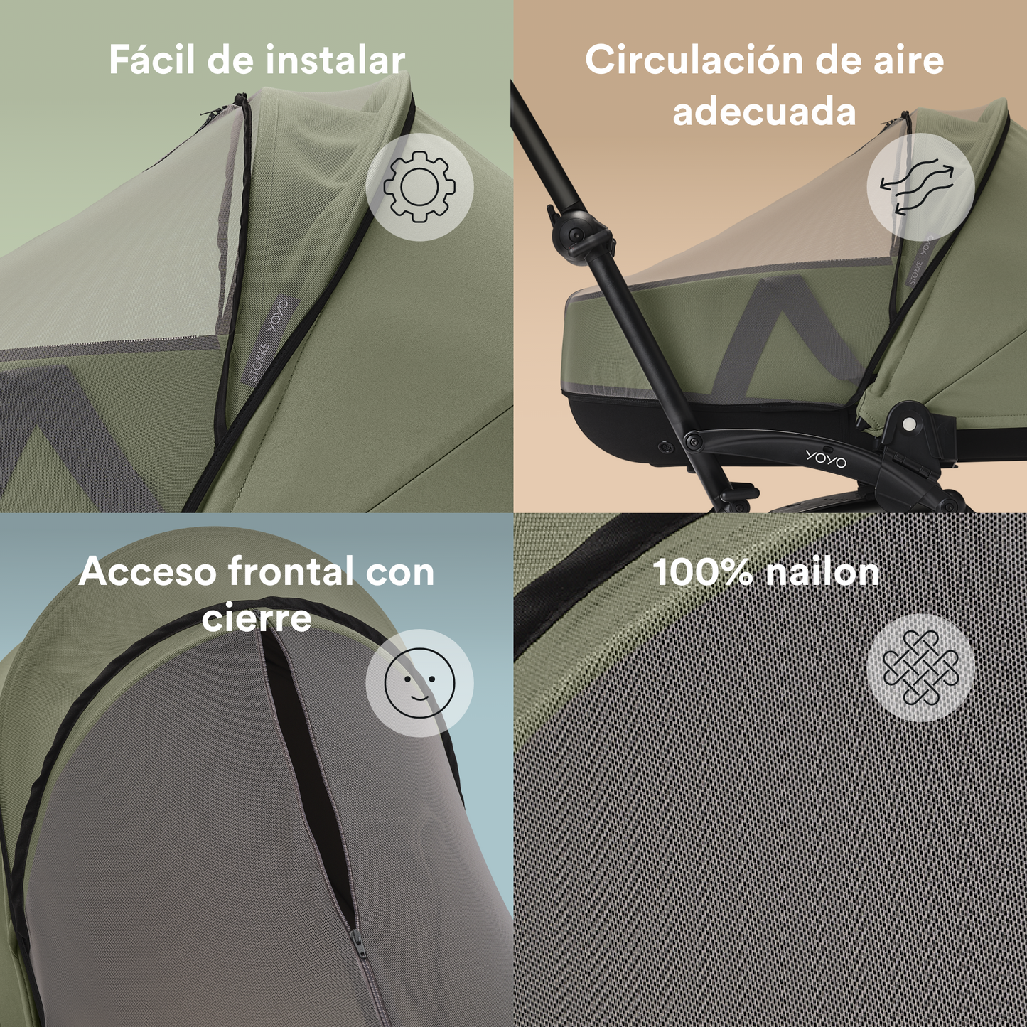 Mosquitera Moisés | Stokke® YOYO³