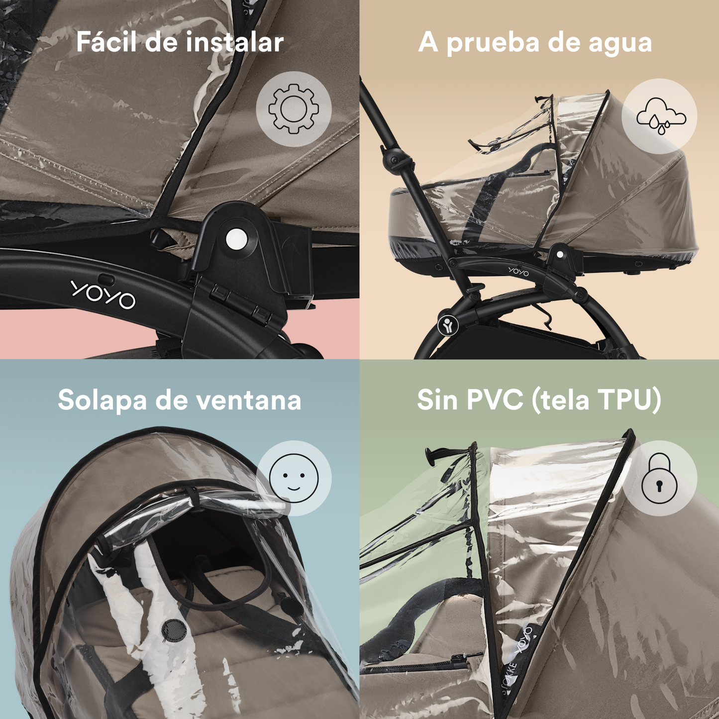 Protector Lluvia Moisés | Stokke® YOYO³