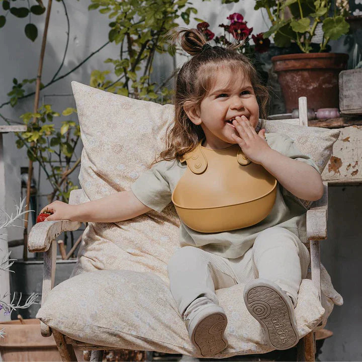 Babero De Silicona Bibs | Mustard