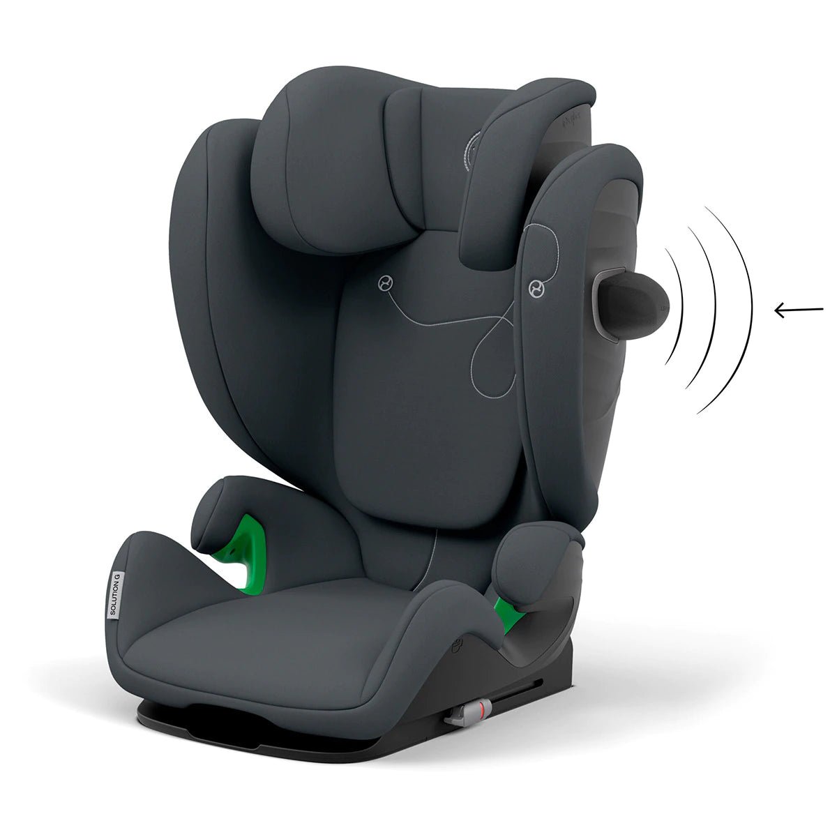 Silla de Auto Butaca Solution G-fix | Graphite Black
