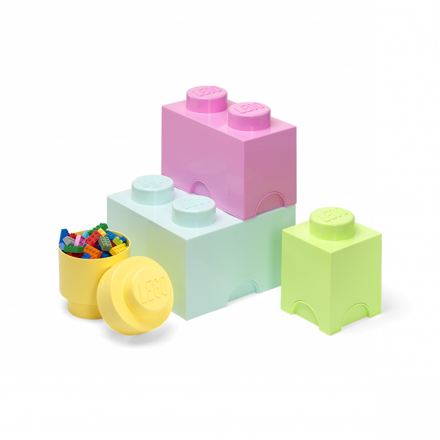Pack 4 Contenedores Lego Brick