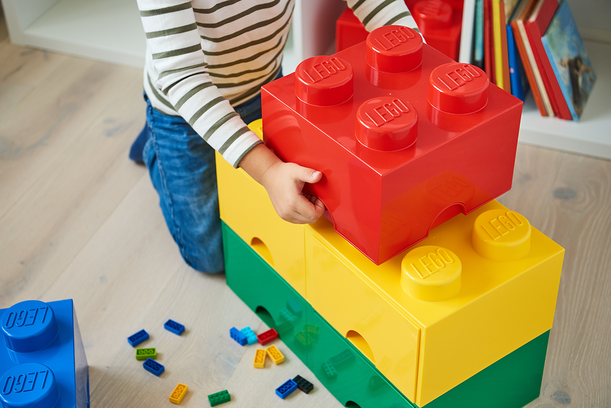 Contenedor Lego Brick 4 | Tipo Cajón