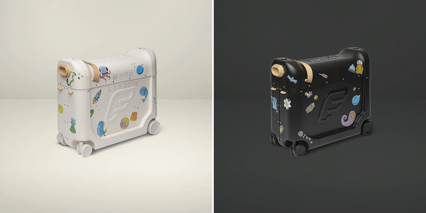 Maleta Stokke® JetKids™ BedBox™ White Full Moon