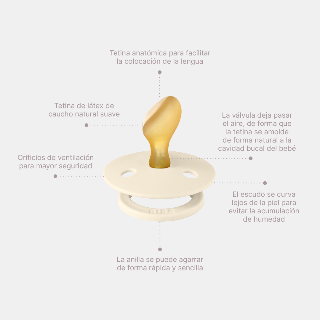 Chupete Bibs Colour x2 | Sage & Cloud Glow Night