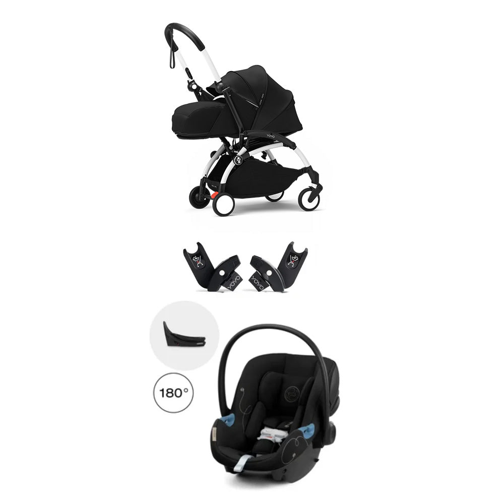 Pack YOYO³ Travel 0+ | Aton G Swivel 180º