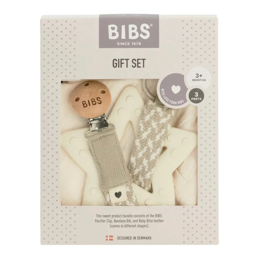 (DC) Set de Regalo para Bebé Bibs Ivory