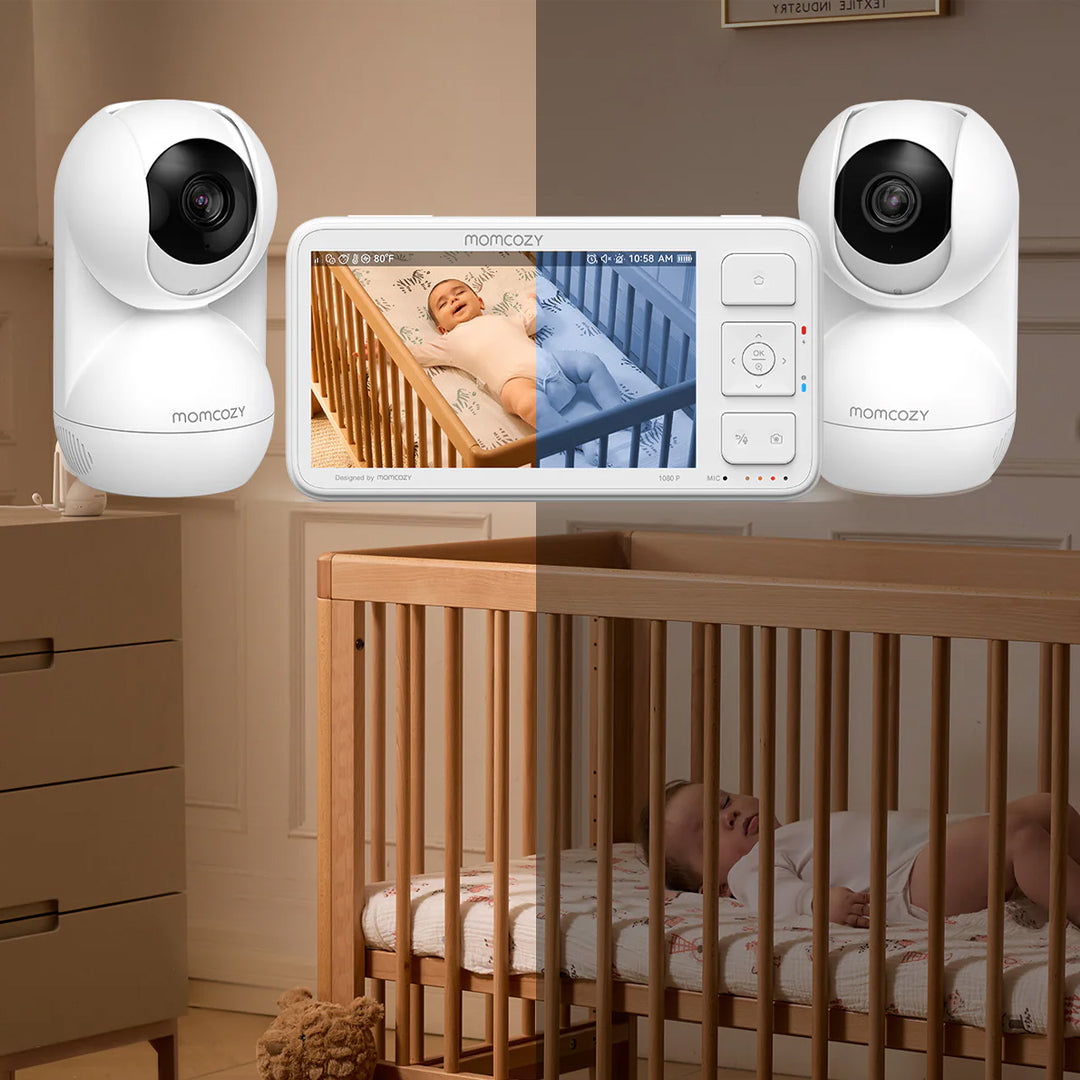 Monitor de bebé Momcozy BM03 1080p Full HD 5.5"