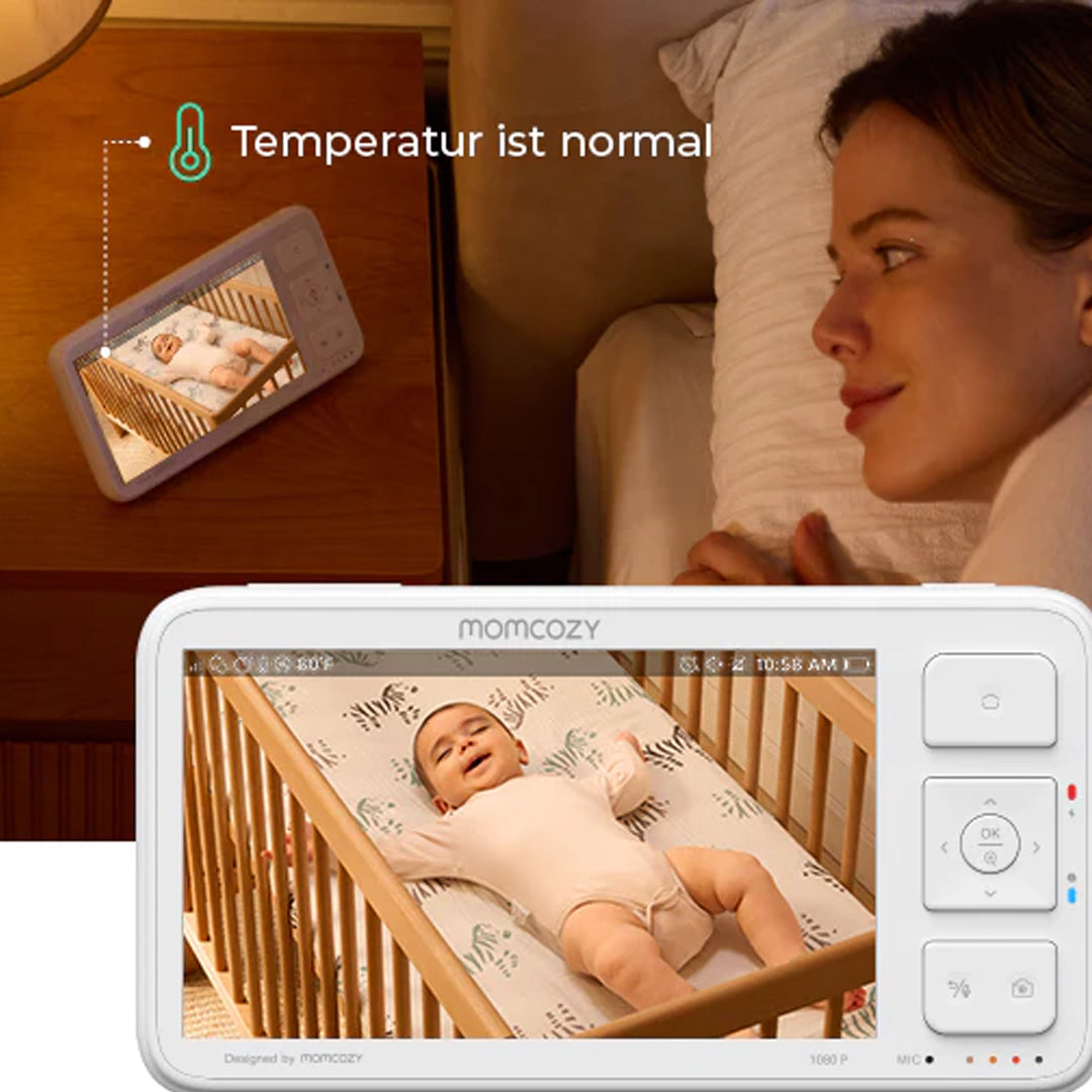Monitor de bebé Momcozy BM03 1080p Full HD 5.5"