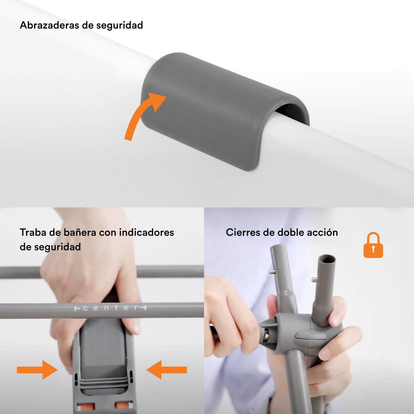 Pack Tina Flexi Bath + Soporte RN + Patas