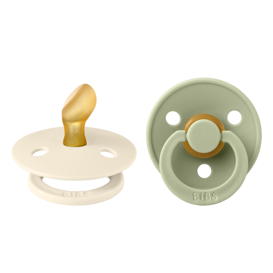 Chupete Bibs Colour x2 | Sage & Ivory