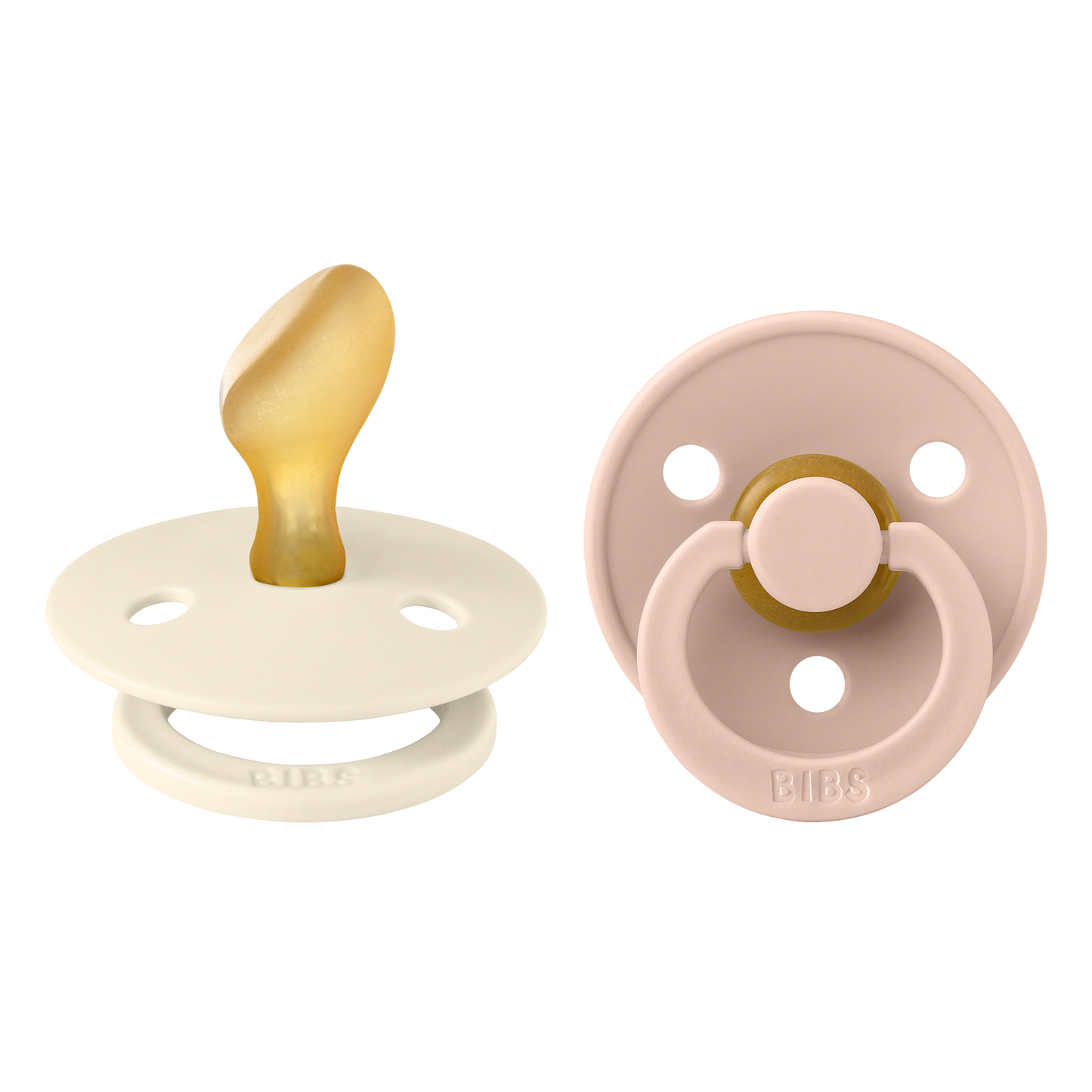 Chupete Bibs Colour x2 | Ivory & Blush