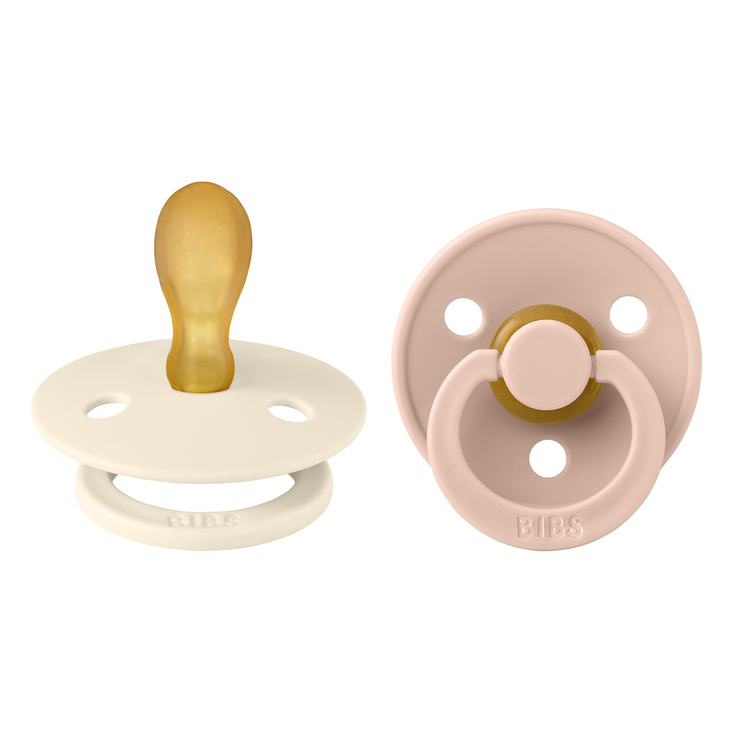 Chupete Bibs Colour x2 | Ivory & Blush