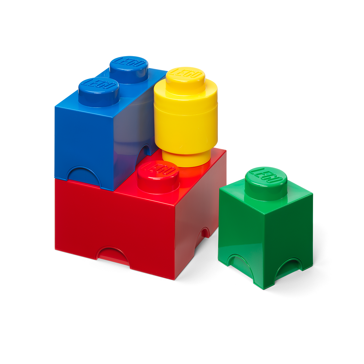 Pack 4 Contenedores Lego Brick