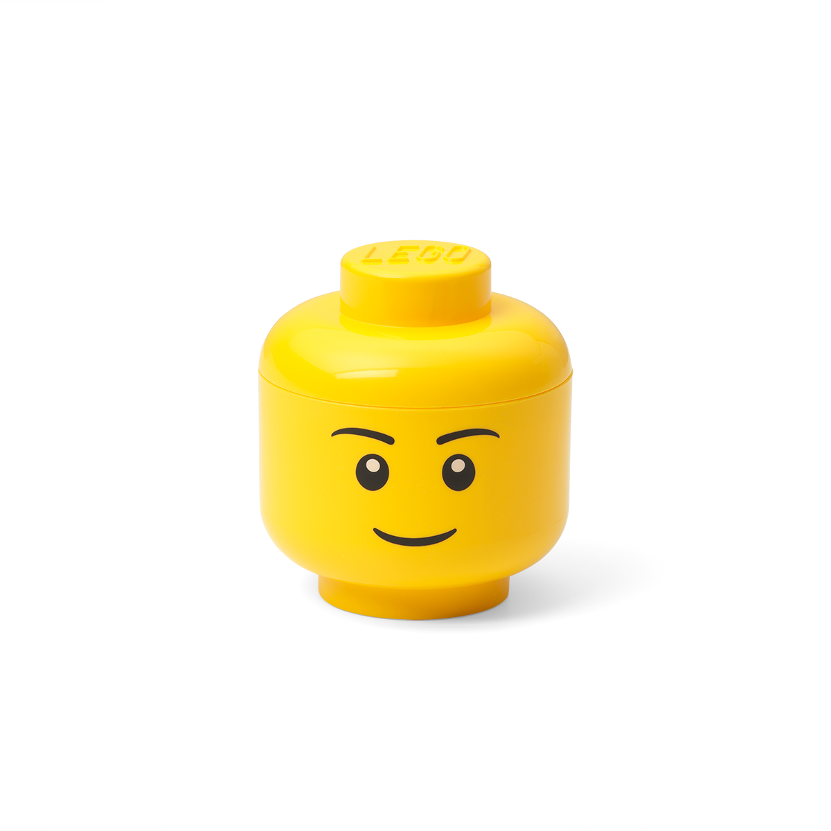 Contenedor Lego Cara Boy