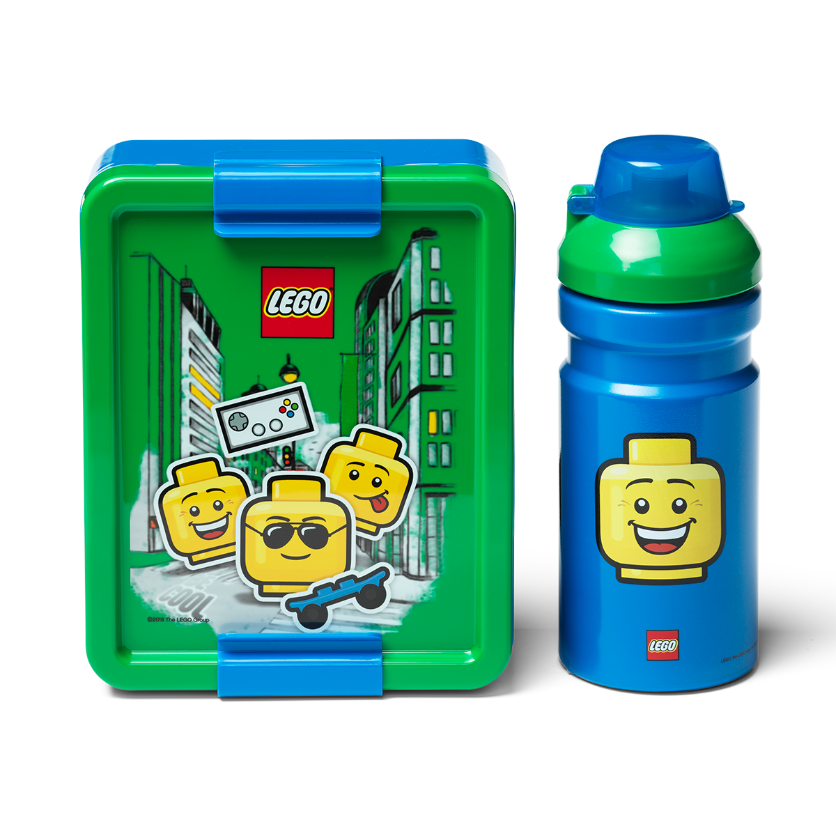 Set Contenedores para Almuerzo Lego Iconic Boy