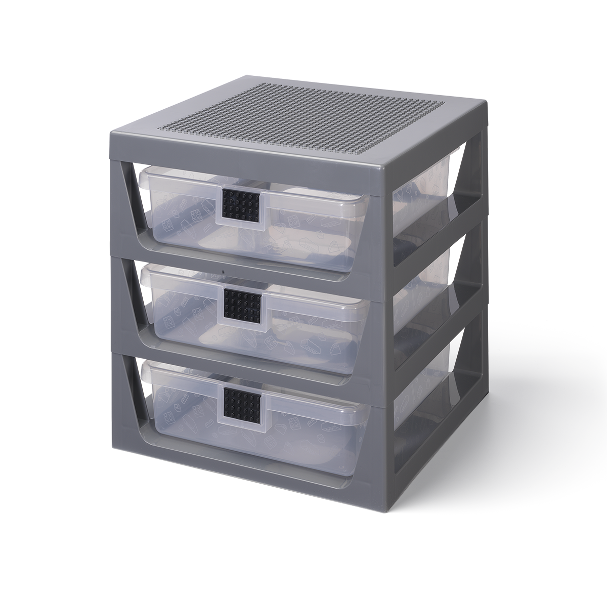 Contenedor Lego 3-drawer Rack System