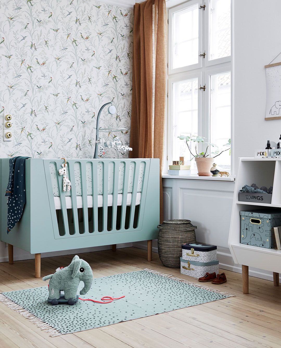 Móvil Musical Mirror Sleepy Blue