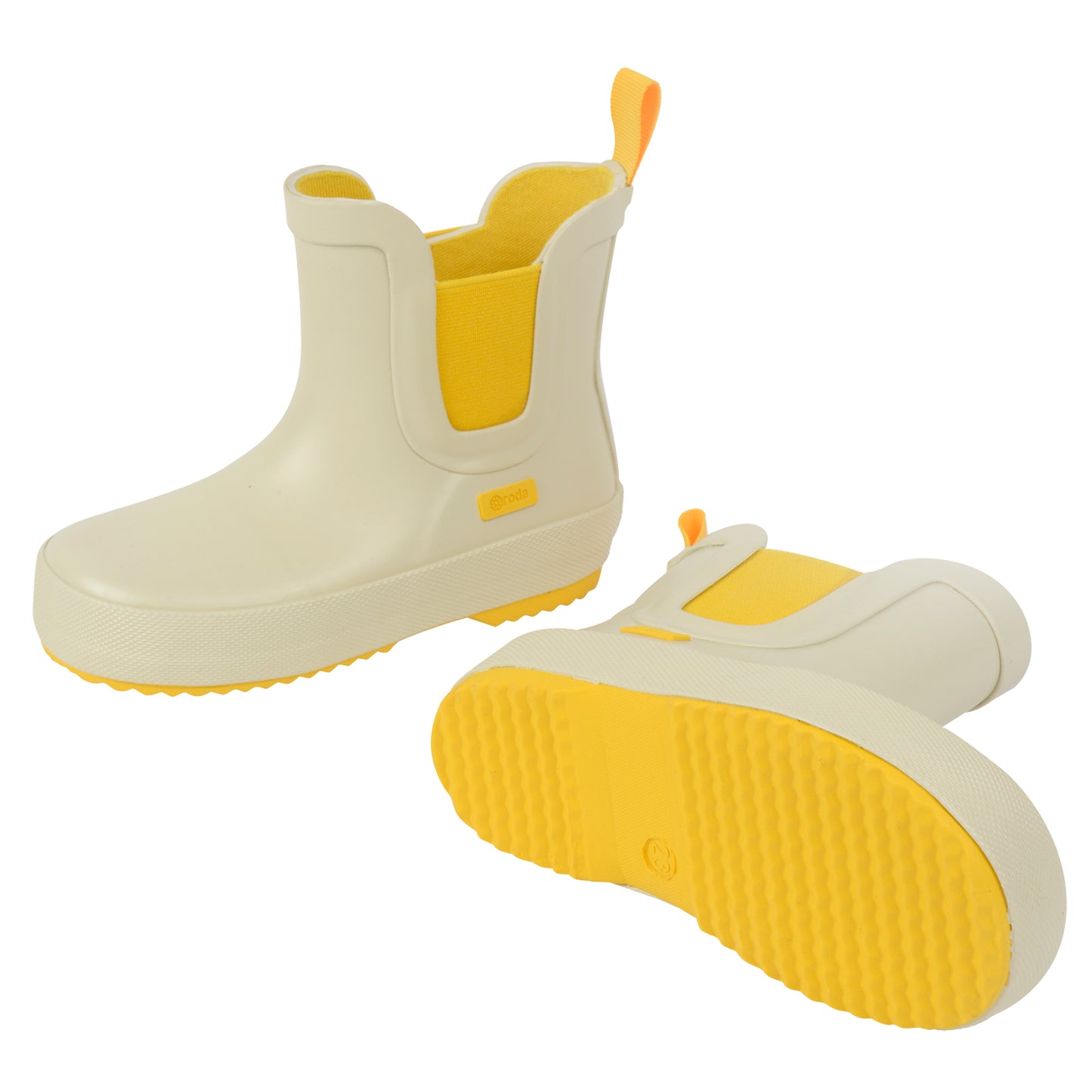 Botas de Agua Ankle | Crema