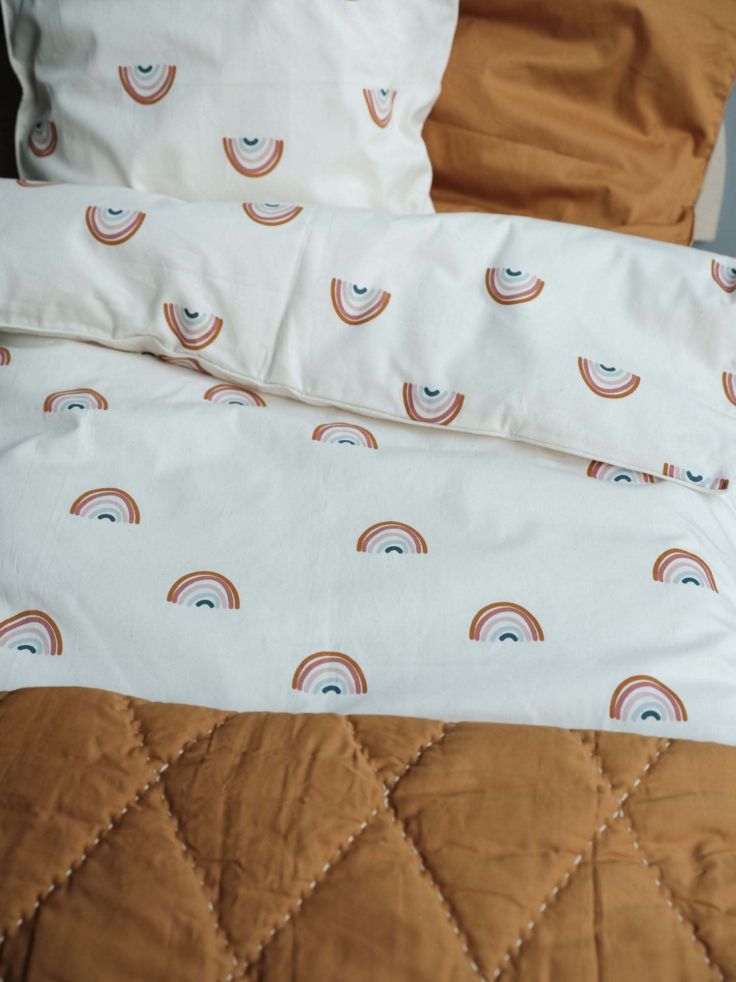 Cubre plumón Cuna | Arcoíris