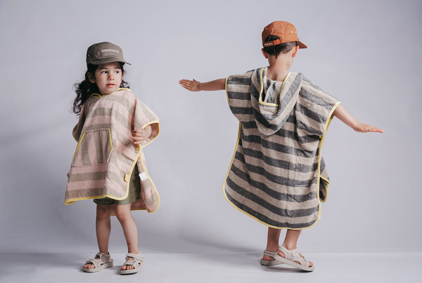 Poncho Toalla | Rosado