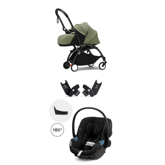 Pack YOYO³ Travel 0+ | Aton G Swivel 180º
