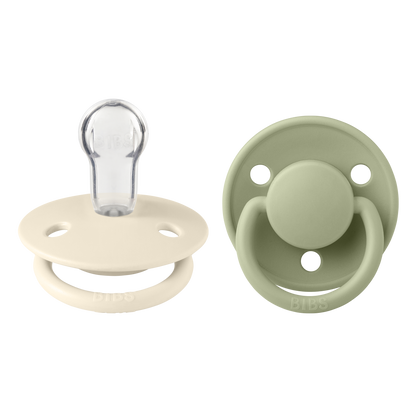 Chupete Bibs De Lux x2 | Ivory & Sage