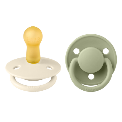 Chupete Bibs De Lux x2 | Ivory & Sage