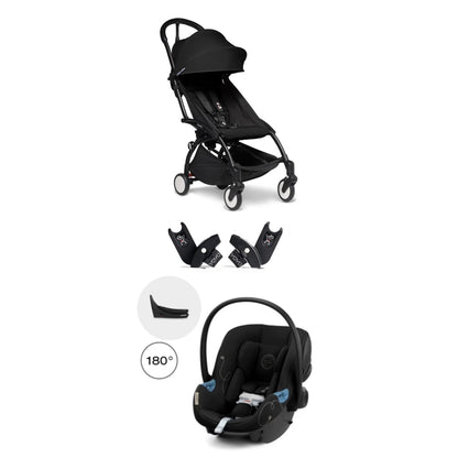 Coche compacto YOYO² Pack Travel System 6+ con Silla de Auto Aton G Swivel 180º