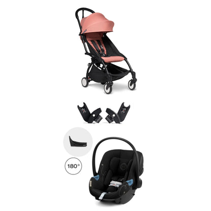 Coche compacto YOYO² Pack Travel System 6+ con Silla de Auto Aton G Swivel 180º