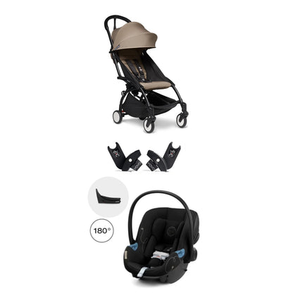 Coche compacto YOYO² Pack Travel System 6+ con Silla de Auto Aton G Swivel 180º