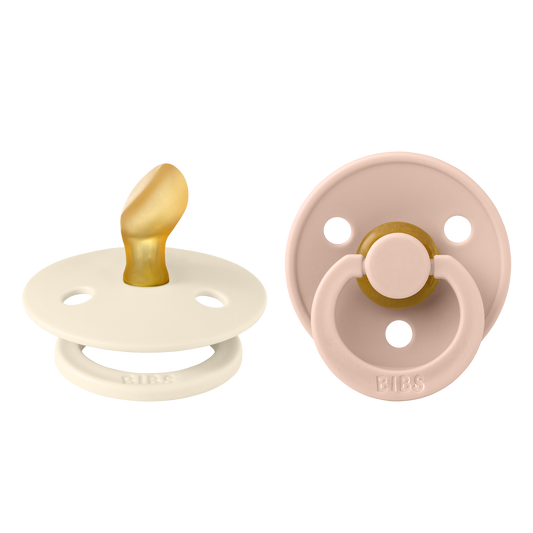 Chupete Bibs Colour x2 | Ivory & Blush