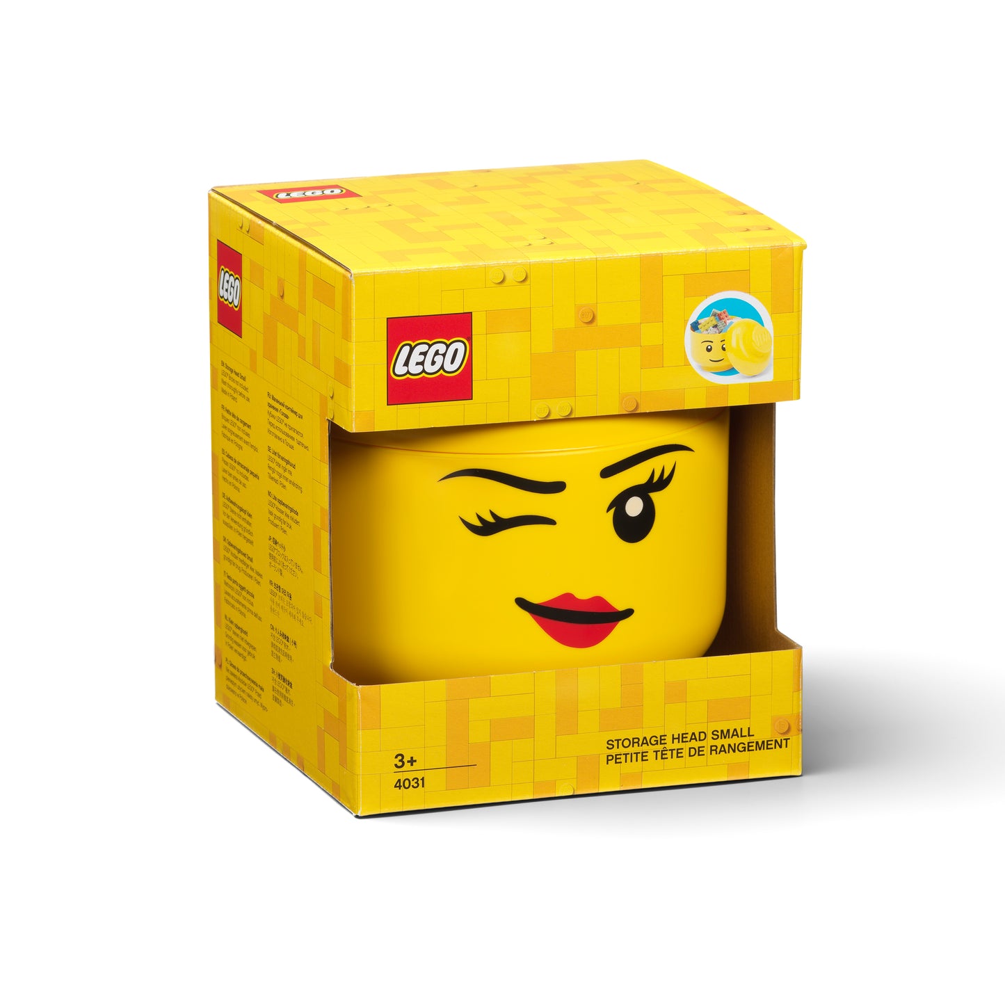 Contenedor Lego Cara Winking