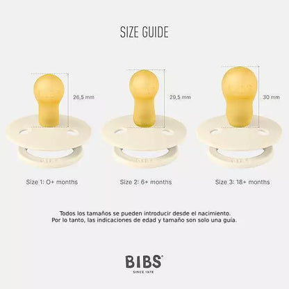 Chupete Bibs Colour x2 | Ivory & Blush