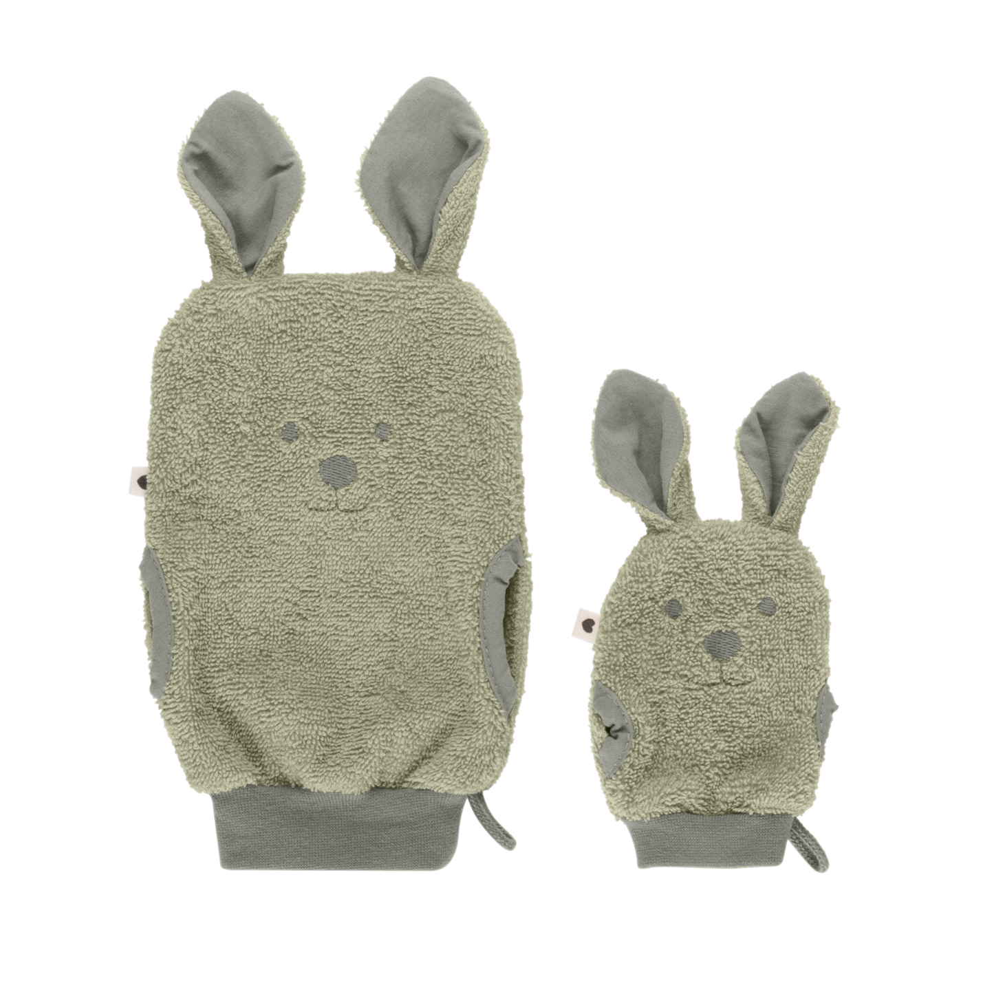 Pack 2 Mitones Algodón Orgánico Bibs | Sage